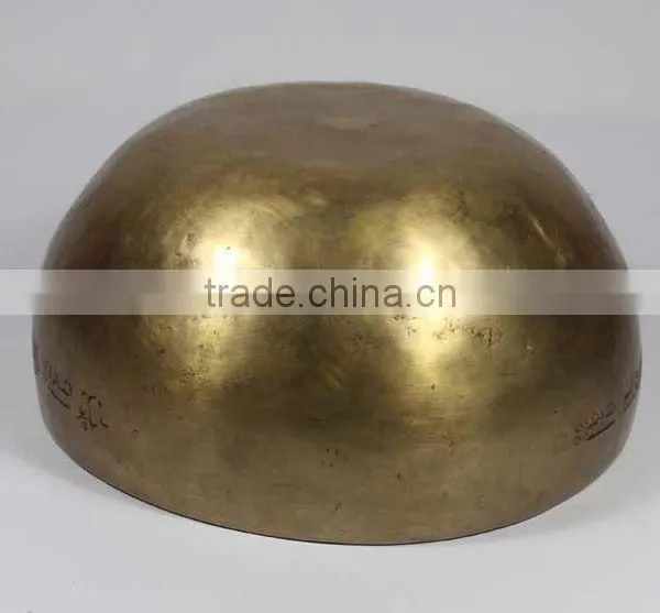 Lord Shiva Pin Hand Carved 7 Metal With Mantras Singing Bowl photo-4