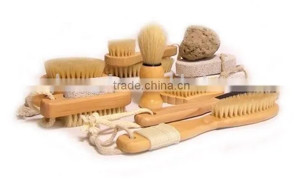 Bleached White Boiled Bristles for Body Care Brush photo-3
