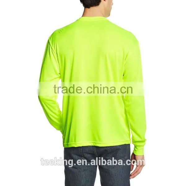 Wholesale Mens Long Sleeve Hi-vis T Shirt photo-2