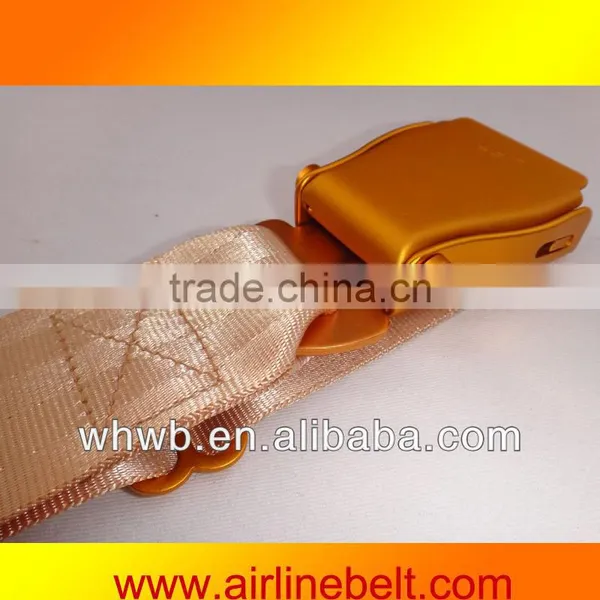 Airplane Buckle Gold Belt photo-5