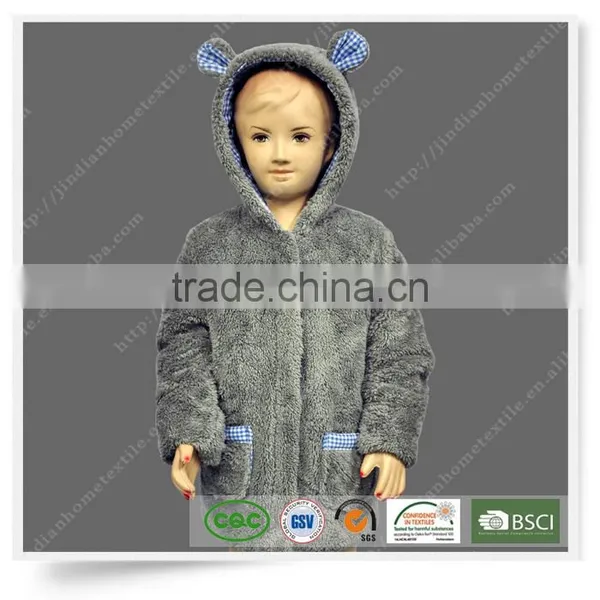 Custom Pullover Comfortable Children Baby Girls Faux Fur Coat