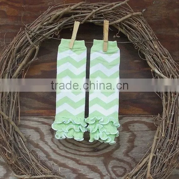 Baby Knitted Wool Leg Warmers Infant Baby Ruffle Legging Warmers photo-2