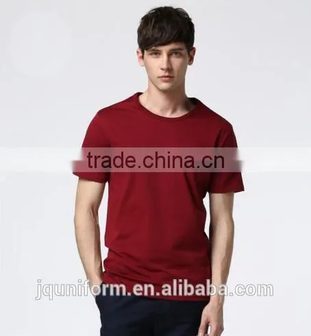China Apparel Wholesale Men Clothing Blank High Quality Longline Tall Men's Cotton t Shirts photo-3