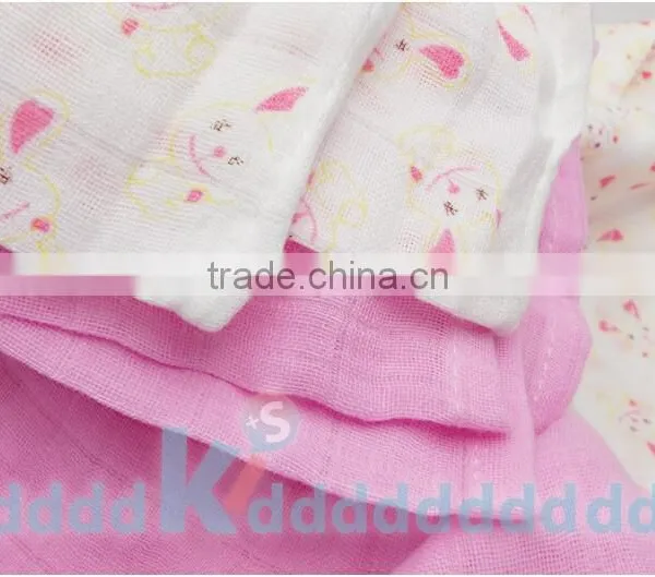 3 Groups You Can Choose ,100% Cotton Muslin Swaddle Blanket photo-4