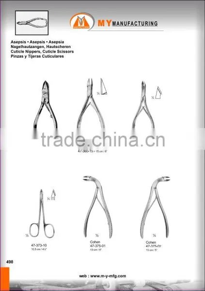 Nail Nippers, Cuticle Scissors photo-2