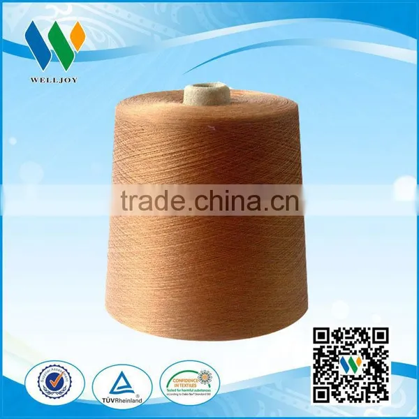Chinese Factory Manufacturer Welljoy Made 100% Polyester Dope Dyed With Various Color Thread photo-2