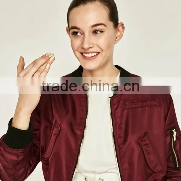 Lovelybabies Hot Selling Wholesale Bomber Jacket Woman Bomber Jacket photo-3