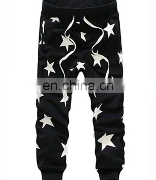 Custom Print Joggers Men Drop Crotch Trousers photo-2