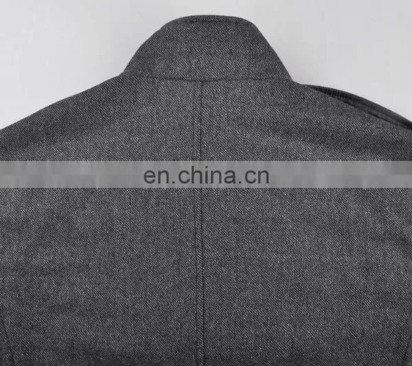 Lastest Design Mens Spring Top Grade Handsome Cashmere Overcoat photo-5