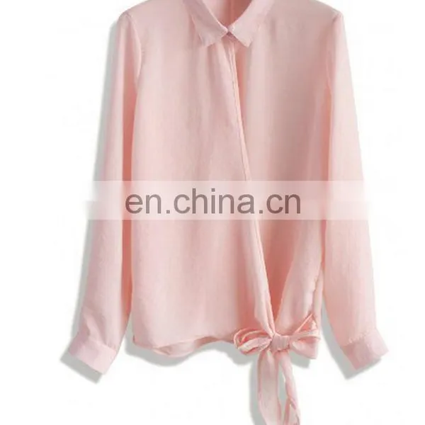 2016 Hot Sale Softtextile Latest Shirt Designs for Women photo-2