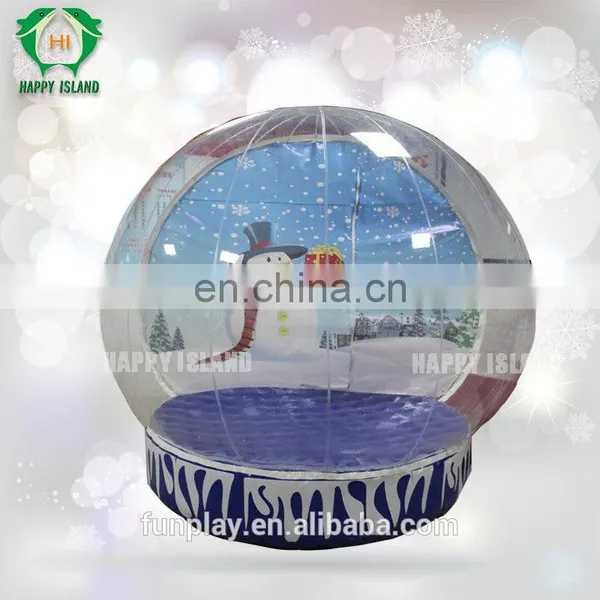 Hot Sale!Christmas Decoration Snow Globe,commercial Inflatable Snow Globe,snow Globe for Sale photo-3
