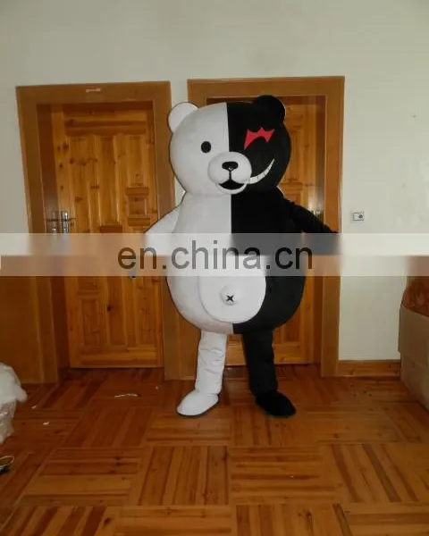 Promotional Custom Black and White Cat Advertising Costume for Adult Wearing photo-2