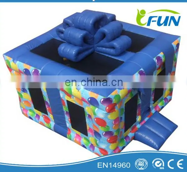Gift Box Inflatable Bouncer for Sale/inflatable Gift Box Bouncer/inflatable Gift Box Jumping Bouncer photo-4