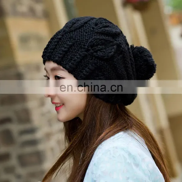 Custom Personalized Knit Slouchy Beanie With Woven Label photo-5