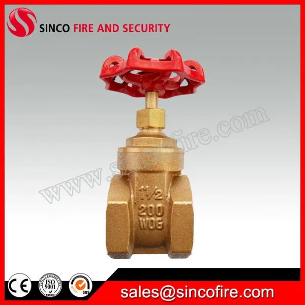 Female Thread Brass Gate Valve photo-3