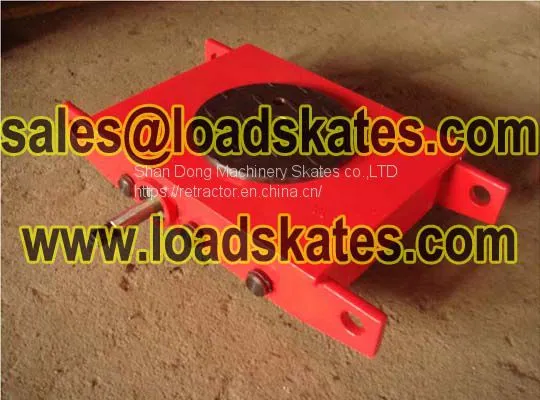 Machinery dolly move machine can save times
