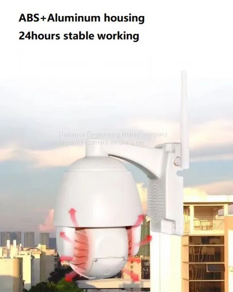 1080P 5Xzoom Outdoor Water-proof WIFI PTZ IR SD Card Two Ways Audio IP Dome Camera photo-4