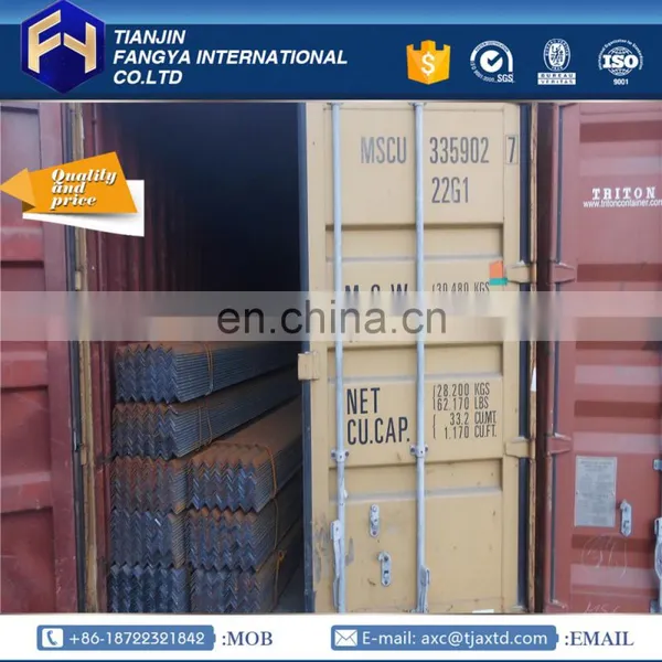 Fangya Angle Steel ! ms Angle Iron Hot Rolled Top Quality L Shape Angle Steel Bar photo-3
