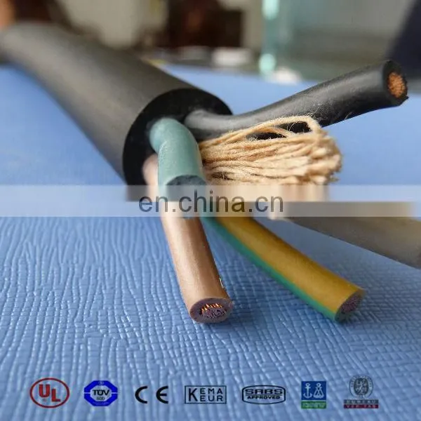Hot Sell Flexible Copper Rubber Insulated Cable 3 Core H07rn-f photo-4