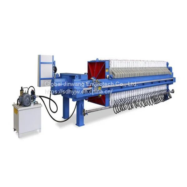 1250mmx1250mm fully automatic program controlled membrane filter press