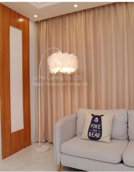 Nordic lamp vertical lamp bedside bedroom floor lamp