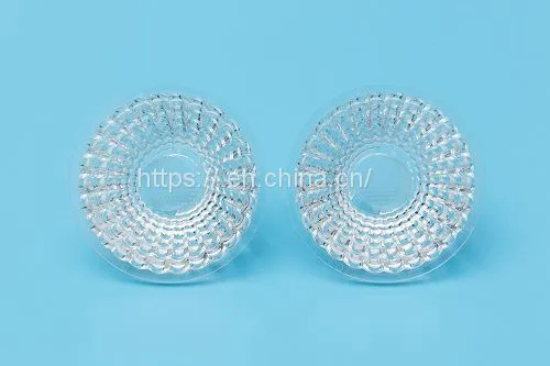 Optical Design for Plastics Lenses, Aspheric Lens, Convex, Reflector, Optical Polymer, Housing Made in PMMA or PC for Lighting Solution