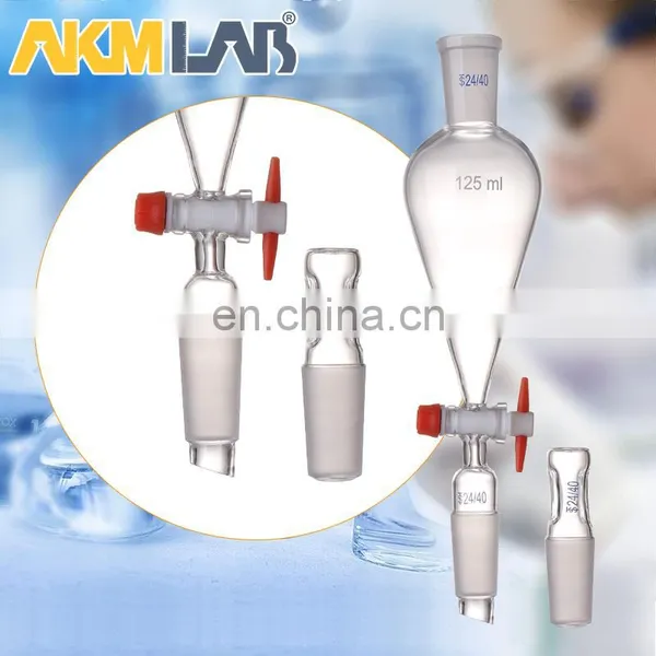 AKM LAB Glass Separatory Funnel With PTFE Stopcock photo-3