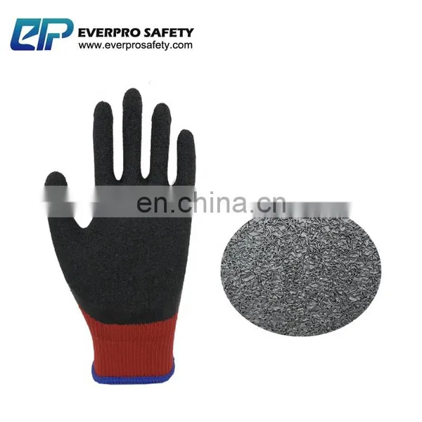 18Gauge Nylon Super Elastic Latex Sandy Coated Gloves For Industrial Protective Labor Hand photo-5