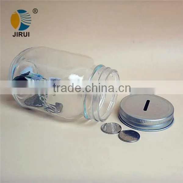 70mm Golden Screw Cap With Horizontal Hole for Piggy Bank photo-4