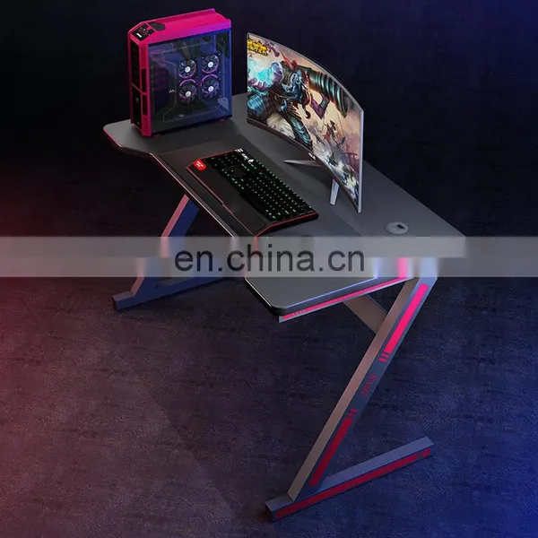 LGB Light Commercial Home Office Simple l Shaped Portable Sit Stand PC Computer Gaming Table Computer Desks photo-3