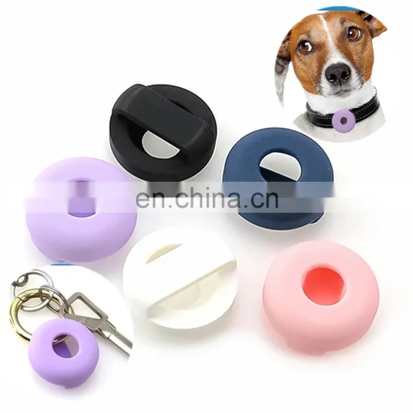 2021 Wholesales High Resiliency Drop Resistant Washable Tracker GPS Soft Silicone Protective Cover Case For Air Tags