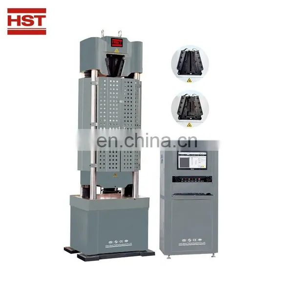 Wew 1000d Hydraulic Hydraulic Pump Testing Machine 1000kn Tensile Universal Testing Compressive Bending Strength Machine photo-4