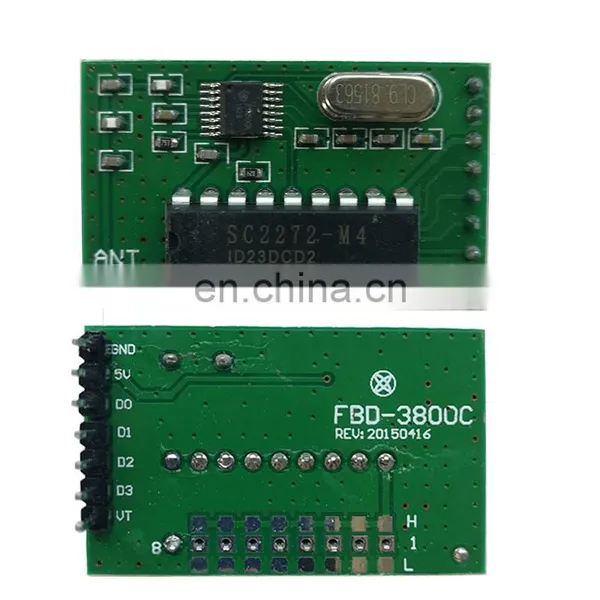 FBD- 3800-2272-M4 Wireless Remote Control Switch Module Board Long Range rf Remote Control Switch 315/433mhz photo-2