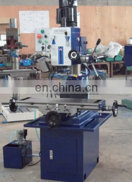 Table Milling Machine ZAY7032G Gear-driven Type Stand Drilling and Milling Machine With Swivel Head photo-5