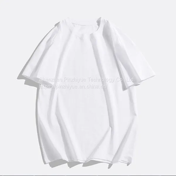 China Supplier Customize Bielastic Spandex Cotton White t Shirt T-shirt for Sale