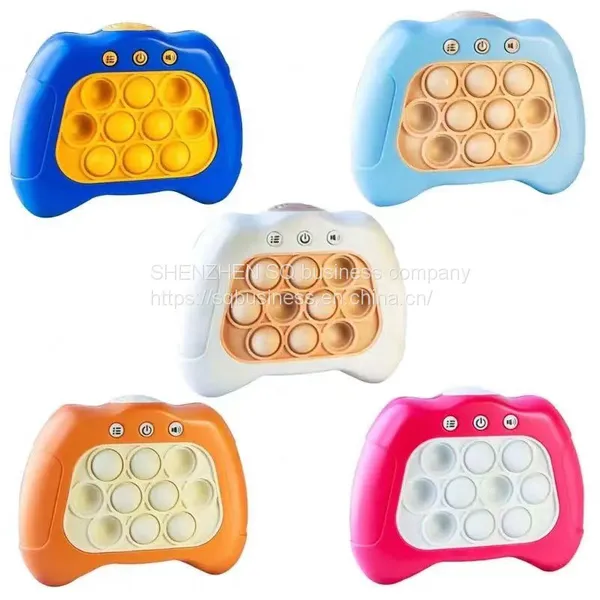 2023 Hot Selling Pop Quick Push Game Console Series Toys for Kids Breakthrough Puzzle Game Machine photo-3