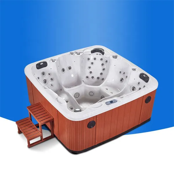 JOYSPA JOYSPA Whirlpool Outdoor Indoor Lazy Spa Hot Tub photo-2