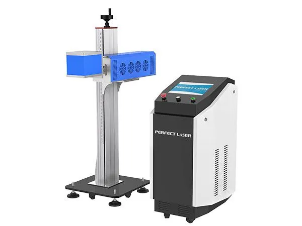Wood Leather Nonmetallic Material Online CO2 Laser Marking Printing Machine photo-2