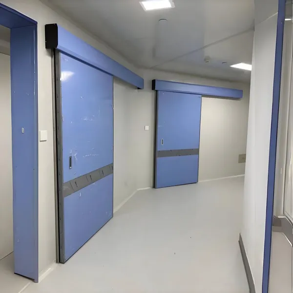 Modern Designed Automatic Sliding Steel Glass Doors for Hospital & Laboratory Operations Interior Hermetic Door photo-3