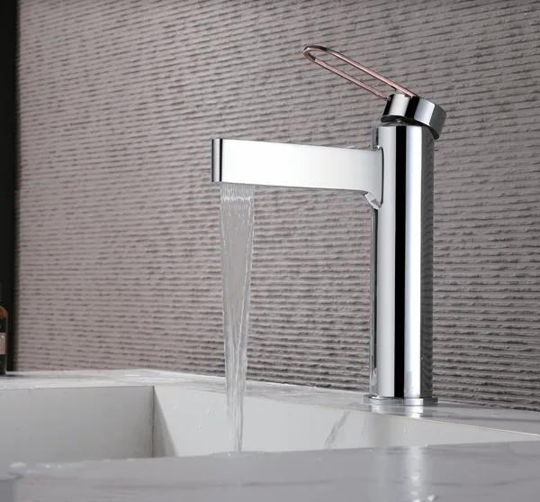 Easy to Install Ergonomic Design Artistic Streamlined Design Basin Mixer Series photo-5