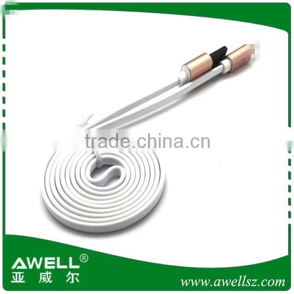 China Braided Usb Cable for Apple Iphone 6 Ios 8 Usb Charger Cable 1m photo-3