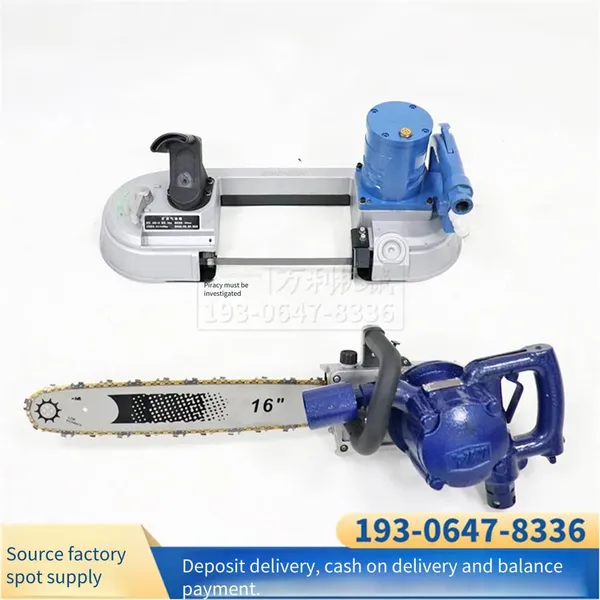 Mine-used Flj-400 Pneumatic Chain Saw, Electric-free and Spark-free for Wood Cutting, Jql-10 Handheld Wire Saw photo-2