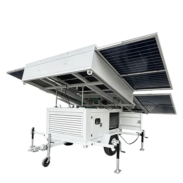 Trailer-Mounted Solar Energy Storage Container Mobile Light Tower photo-5