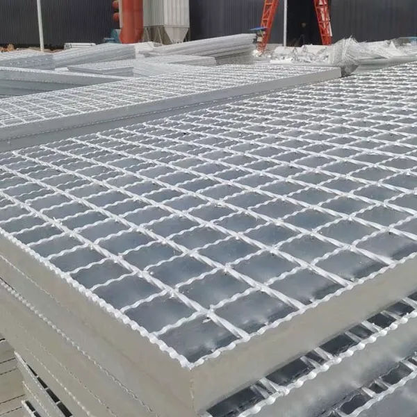Steel Grating for Oil Rig Platform 30x5mm Hot Dip Galvanized Anti-Corrosion