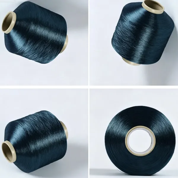 Polyester Dope Dyed FDY Bright Twist Yarn 80TPM-2000TPM