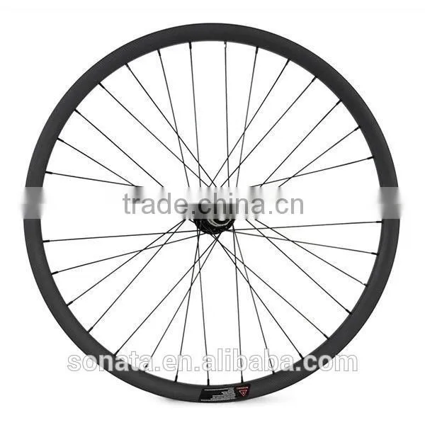 Wholesale Bicycle Part Disc Brake 26 Inch 22mm Clincher Mountain Bike Carbon Wheelset MTB Carbon Wheels photo-4
