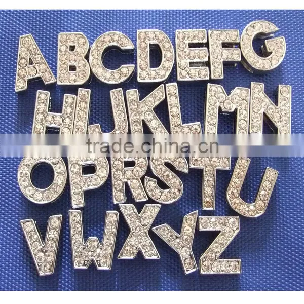 Supply All Size Letters,alloy Diamond Letters, 10mm Slide Letters photo-5
