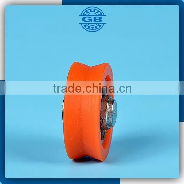 604 U Groove Roller for Door Plastic Nylon Pulley Bearing photo-4