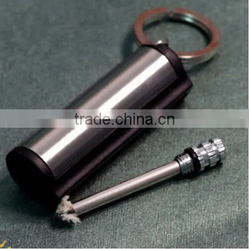 Portable Emergency Fire Starter Flint Match Lighter Cylinder Outdoor Tool H1E1 photo-2