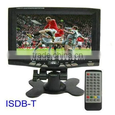 ISDB-T 7" Portable LCD TV (for Japan / South America)